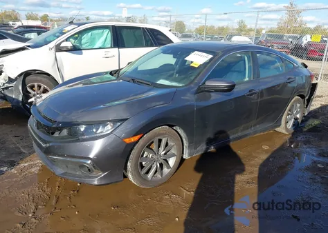 2019 Honda Civic Ex из США, поврежденный, VIN 2HGFC1F30KH651668